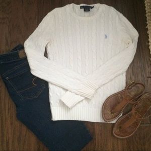 Ralph Lauren Cable knit sweater